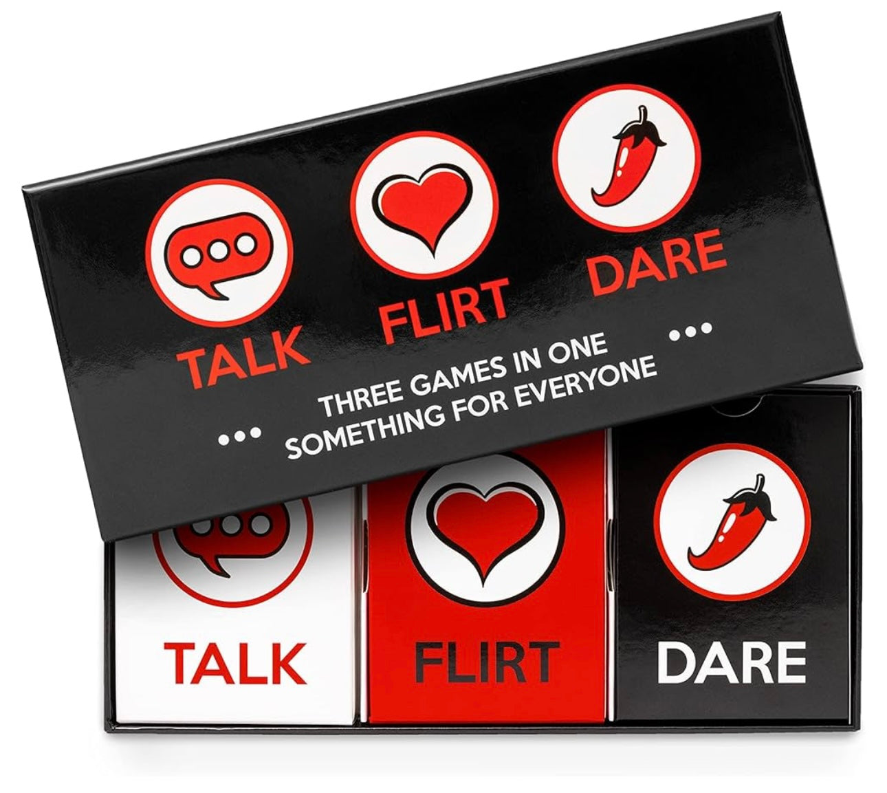 Talk, Flirt, Dare Cards