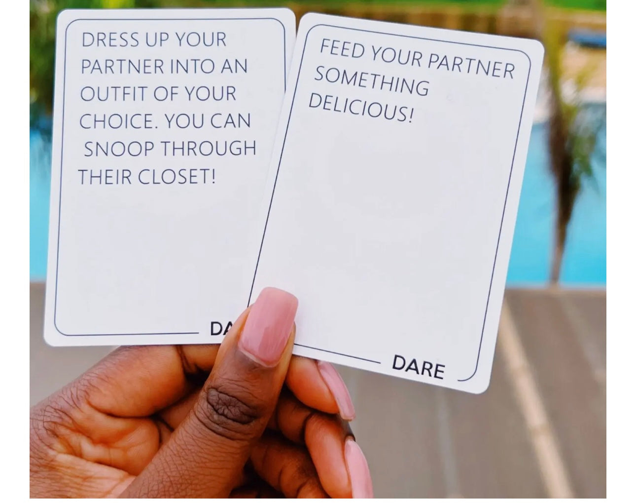 Talk, Flirt, Dare Cards