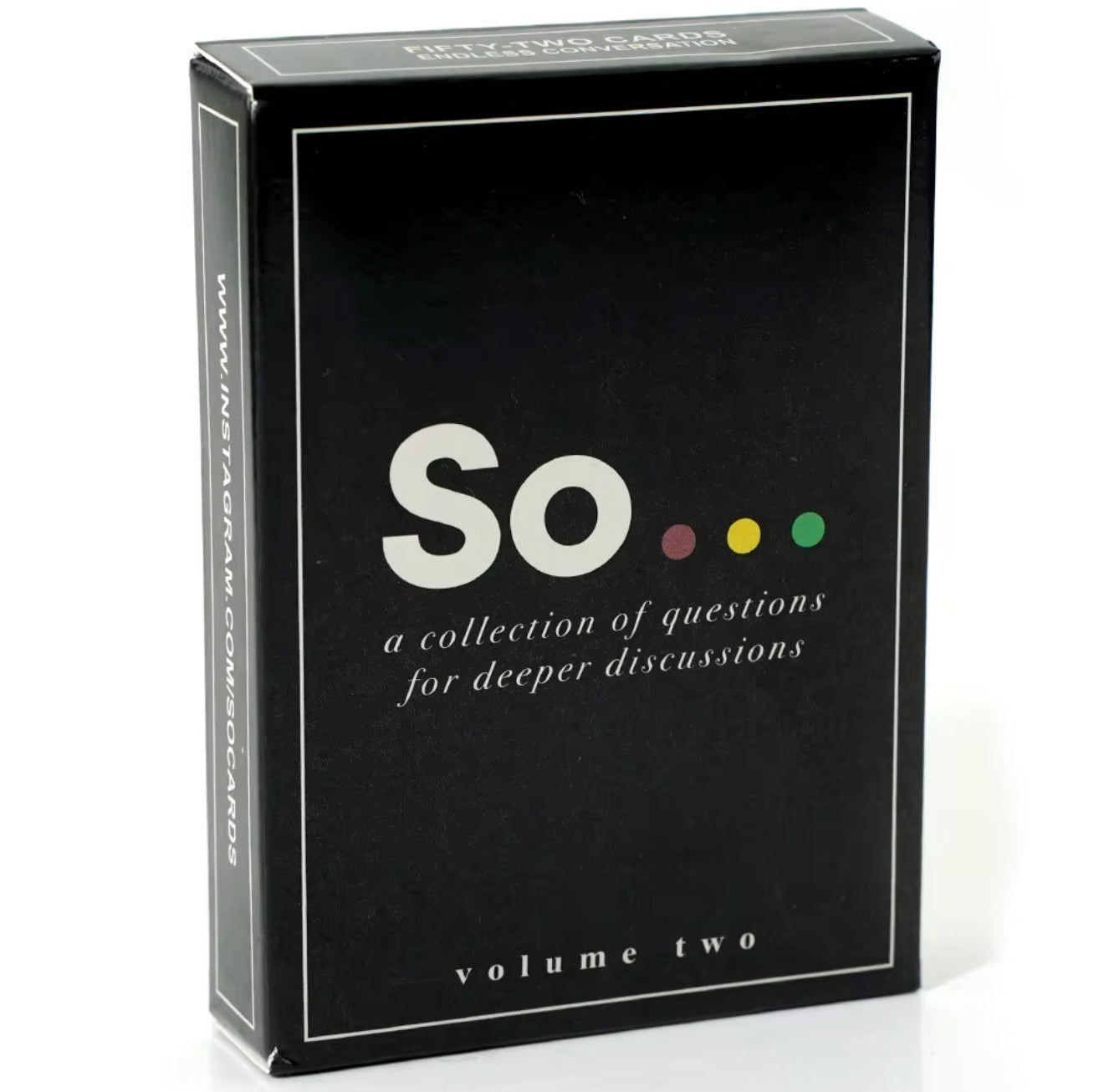 So …..